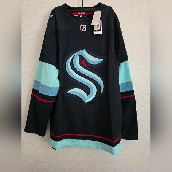 Adidas Nhl Hockey Seattle‎ Kracken Jersey - Picture 1 of 7